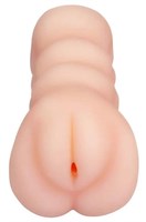 Телесный мастурбатор-вагина X-Basic Pocket Pussy - фото 1317927