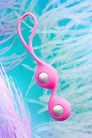 Розовые вагинальные шарики Futa 190555