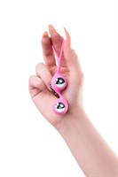 Розовые вагинальные шарики Futa 190555