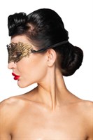 Золотистая карнавальная маска  Денеб  - фото 1319960