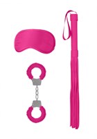 Розовый набор для бондажа Introductory Bondage Kit №1 - фото 1417942