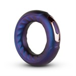 Фиолетовое эрекционное виброкольцо Saturn Vibrating Cock/Ball Ring - фото 1418371