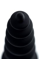Черная анальная ёлочка Indi - 11,5 см. - фото 1368420