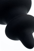 Черная анальная ёлочка Indi - 11,5 см. - фото 1368421