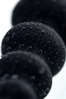 Черная анальная ёлочка Indi - 11,5 см. - фото 1368422