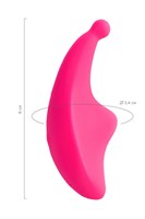 Розовый клиторальный вибратор в трусики Pansy - фото 1368629
