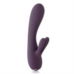 Фиолетовый вибратор-кролик Fifi - 19 см. - фото 305847