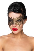 Золотистая карнавальная маска  Алькор  - фото 1320094