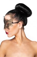 Золотистая карнавальная маска  Ахернар  - фото 1320110