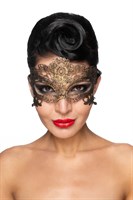 Золотистая карнавальная маска  Канопус  - фото 1320112