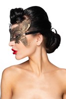 Золотистая карнавальная маска  Турайс  - фото 1320143