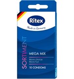 Микс презервативов RITEX SORTIMENT - 10 шт. - фото 1368670