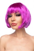 Фиолетовый парик  Кику  - фото 1320210