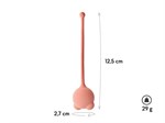 Персиковый вагинальный шарик Omicron - фото 308330