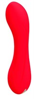 Красный мини-вибратор Skadi - 11,7 см. - фото 1320610