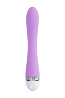 Фиолетовый вибратор Lantana - 22 см. - фото 1321542