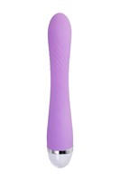 Фиолетовый вибратор Lantana - 22 см. - фото 1321543