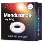 Белое эрекционное кольцо Mendurance Joy Ring - фото 1411552