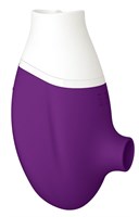 Фиолетовый клиторальный стимулятор Jubie - фото 307057