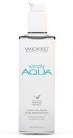 Легкий лубрикант на водной основе Wicked Simply AQUA - 120 мл. 193667 - фото 626763