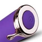 Фиолетовый клиторальный вибратор The Countess Pinpoint Vibrator - 19 см. - фото 1323094