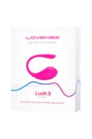 Розовое виброяйцо Lovense Lush 3 - фото 1323543