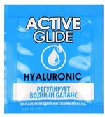 Лубрикант на водной основе Active Glide с гиалуроновой кислотой - 3 гр. - фото 1369107