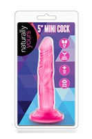 Розовый фаллоимитатор 5 Inch Mini Cock - 14,6 см. - фото 1326443