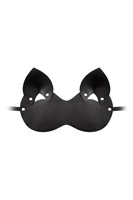 Закрытая черная маска  Кошка  - фото 1369195