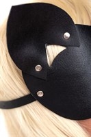 Закрытая черная маска  Кошка  - фото 1369197