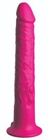 Ярко-розовый вибромассажер-реалистик с присоской Classix Wall Banger 2.0 - 19,1 см. - фото 1326301