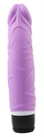 Фиолетовый вибратор-реалистик Thick Realistic Dildo - 19,5 см. - фото 1326760