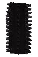 Набор из 7 черных насадок Penis Sleeves Set 197370