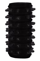Набор из 7 черных насадок Penis Sleeves Set 197370