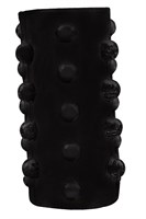 Набор из 7 черных насадок Penis Sleeves Set 197370