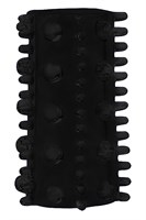 Набор из 7 черных насадок Penis Sleeves Set 197370