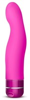 Ярко-розовый вибромассажер Gio - 20,3 см. - фото 1338689