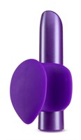 Фиолетовый вибромассажер B6 - 10,16 см. - фото 1338711