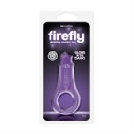 Фиолетовое эрекционное кольцо Firefly Couples Ring - фото 1338715