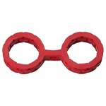 Красные силиконовые наручники Style Bondage Silicone Cuffs Small 197804 - фото 137994