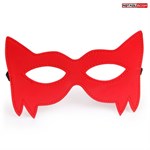 Стильная красная маска на глаза  - фото 1329104