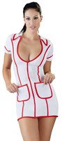 Сексуальное платье медсестры на молнии - фото 1329209