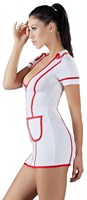 Сексуальное платье медсестры на молнии - фото 1329210