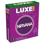 Презервативы с увеличенным количеством смазки LUXE Royal Nirvana - 3 шт. - фото 1338793