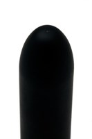 Черный классический вибратор - 17,5 см. - фото 1330655