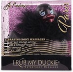 Черный вибратор-уточка I Rub My Duckie 2.0 Paris - фото 1369552