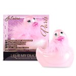 Розовый вибратор-уточка I Rub My Duckie 2.0 Paris - фото 1330937