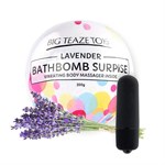 Бомбочка для ванны Bath Bomb Surprise Lavander + вибропуля - фото 1330971