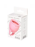 Розовая менструальная чаша Magnolia - 20 мл. - фото 473565