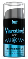Жидкий интимный гель с эффектом вибрации Vibration! Ice - 15 мл. - фото 35214